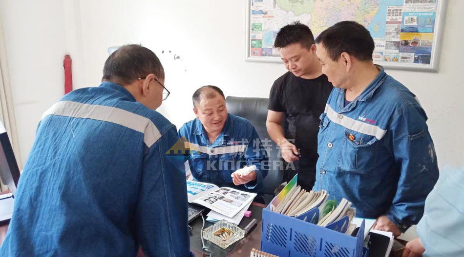 mg冰球突破豪华版试玩特瓷赴四川某水泥厂现场勘探以及手艺交流