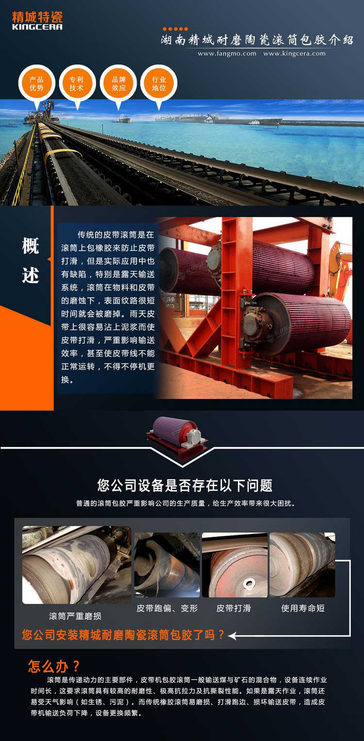 mg冰球突破豪华版试玩特瓷陶瓷滚筒包胶与工艺流程
