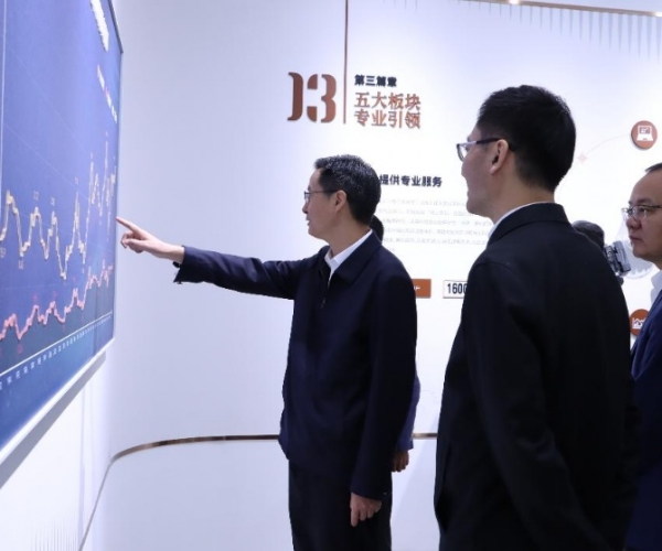 陈伟书记莅临调研平台经济开展事情