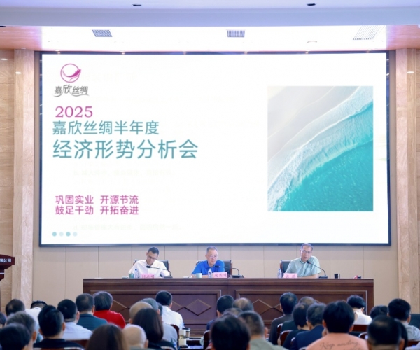122cc太阳集成游戏丝绸2025半年度经济形势剖析会顺遂召开